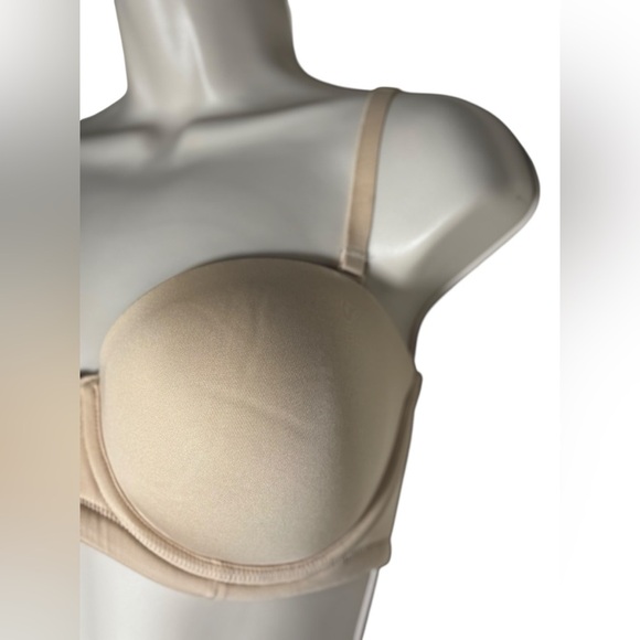 Wacoal Red Carpet Strapless Underwire Bra size 38D- style 854119 - Natural Nude - Picture 3 of 13